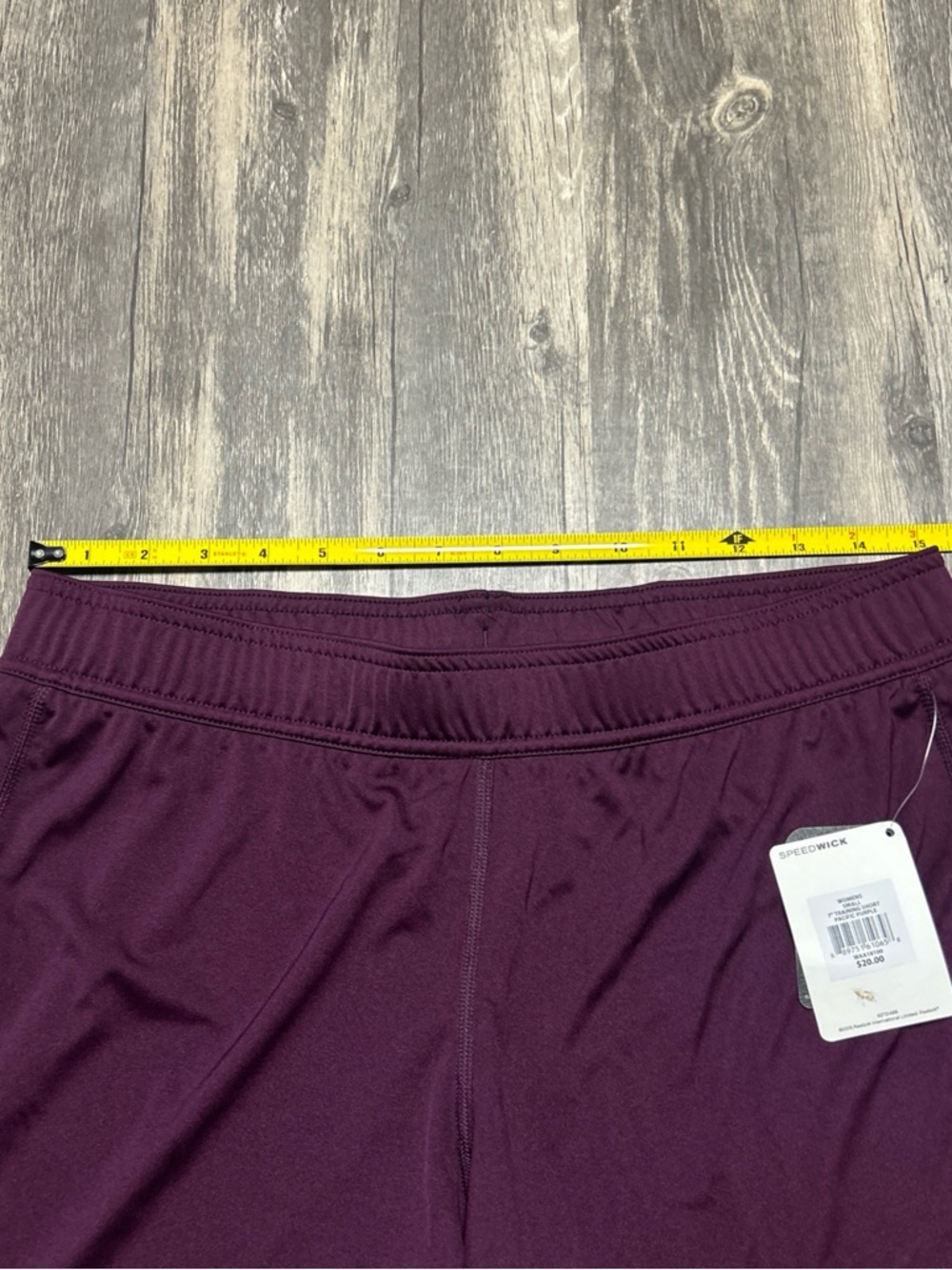 Reebok SpeedWick Women’s 7” Training Shorts Athletic Pacific Purple Size Small - Picture 3 of 5